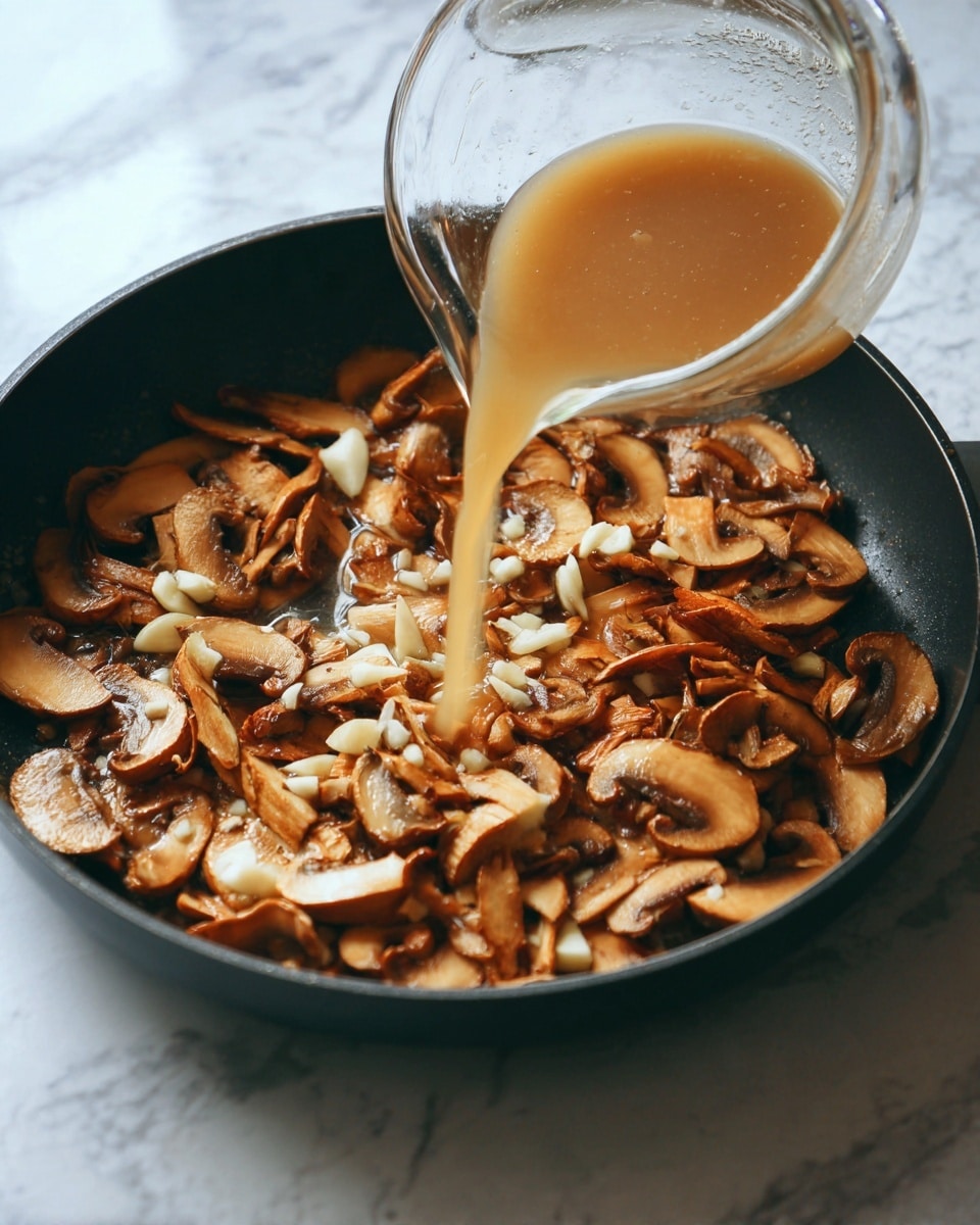 Creamy Mushroom Pasta Recipe - Recipe Image
