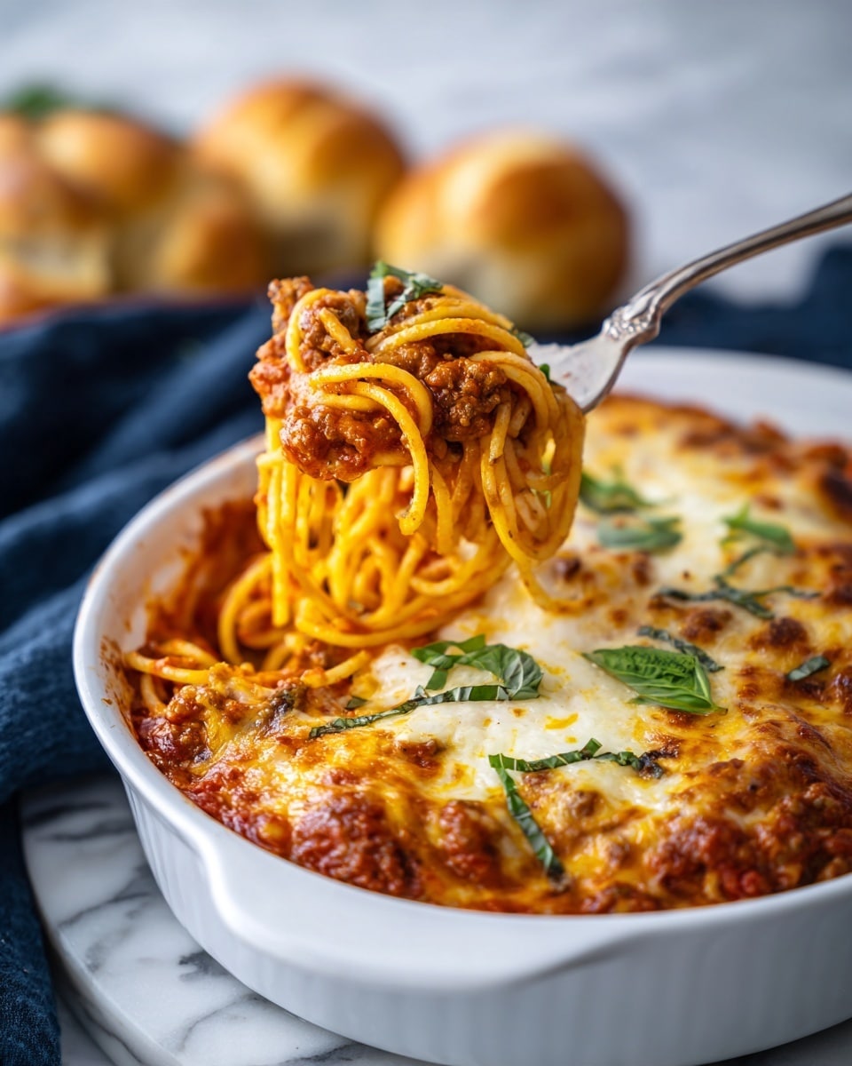 Baked Spaghetti Casserole Recipe