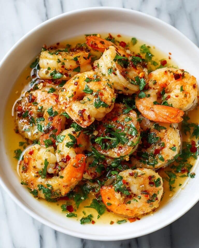 Spicy Lemon Garlic Shrimp Recipe