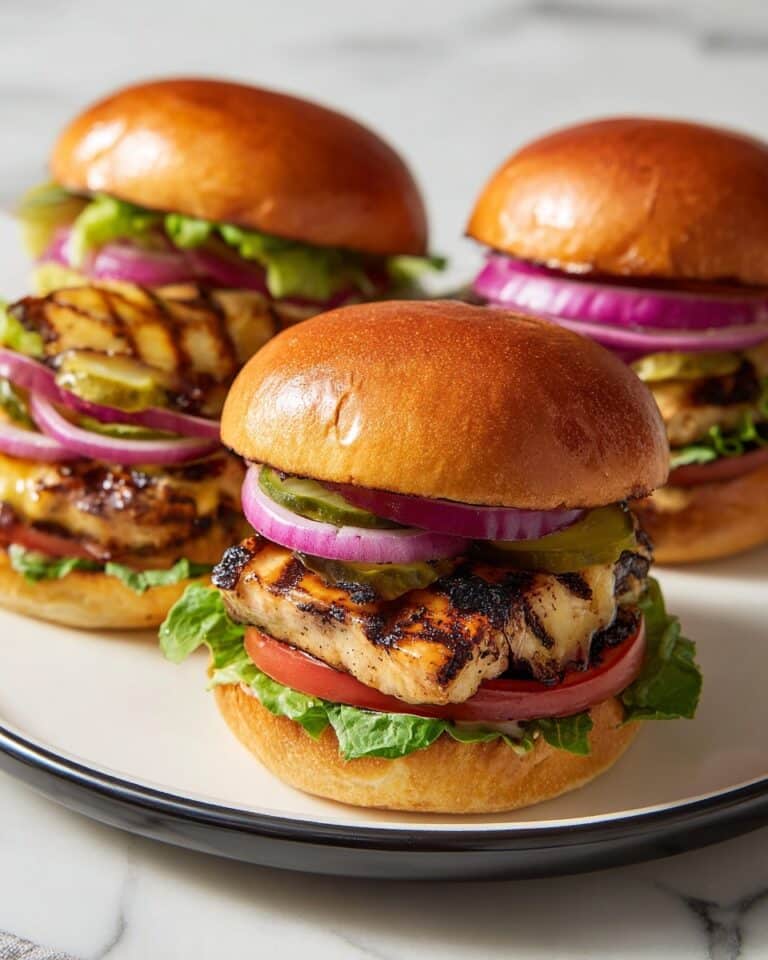 Grilled Halloumi Burgers With All the Fixings Recipe