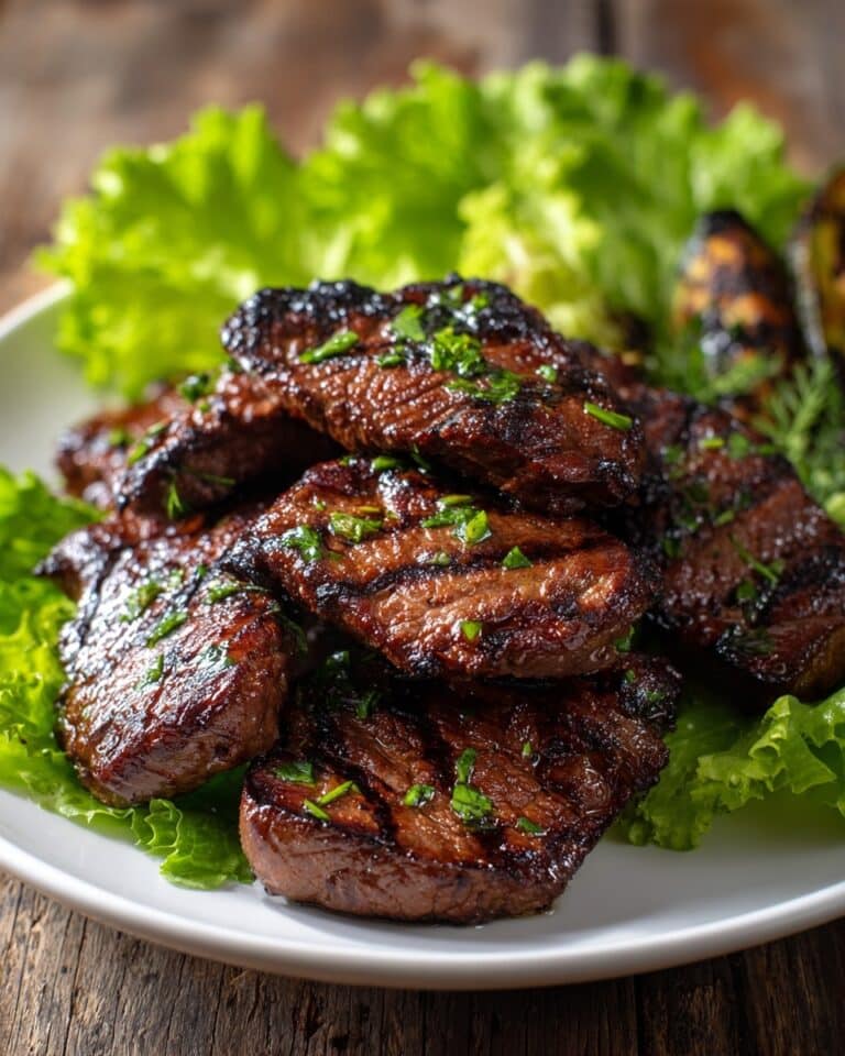 Grilled Lamb Loin Chops with Garlic and Rosemary Infused Oil Recipe