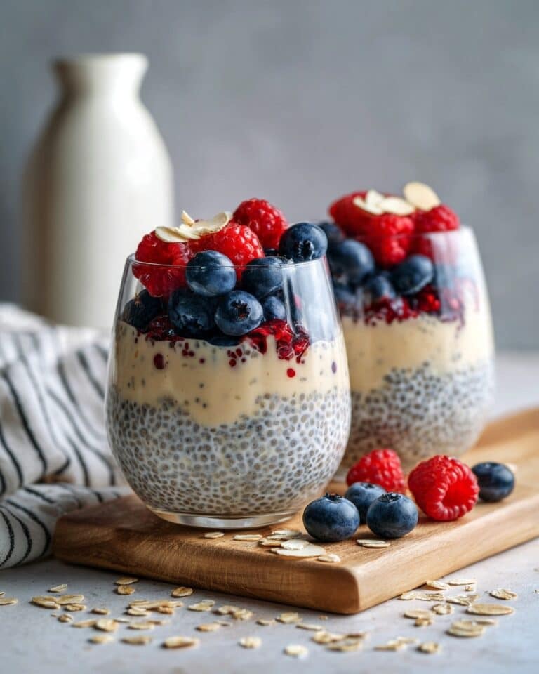 Easy High Protein Overnight Oats Recipe