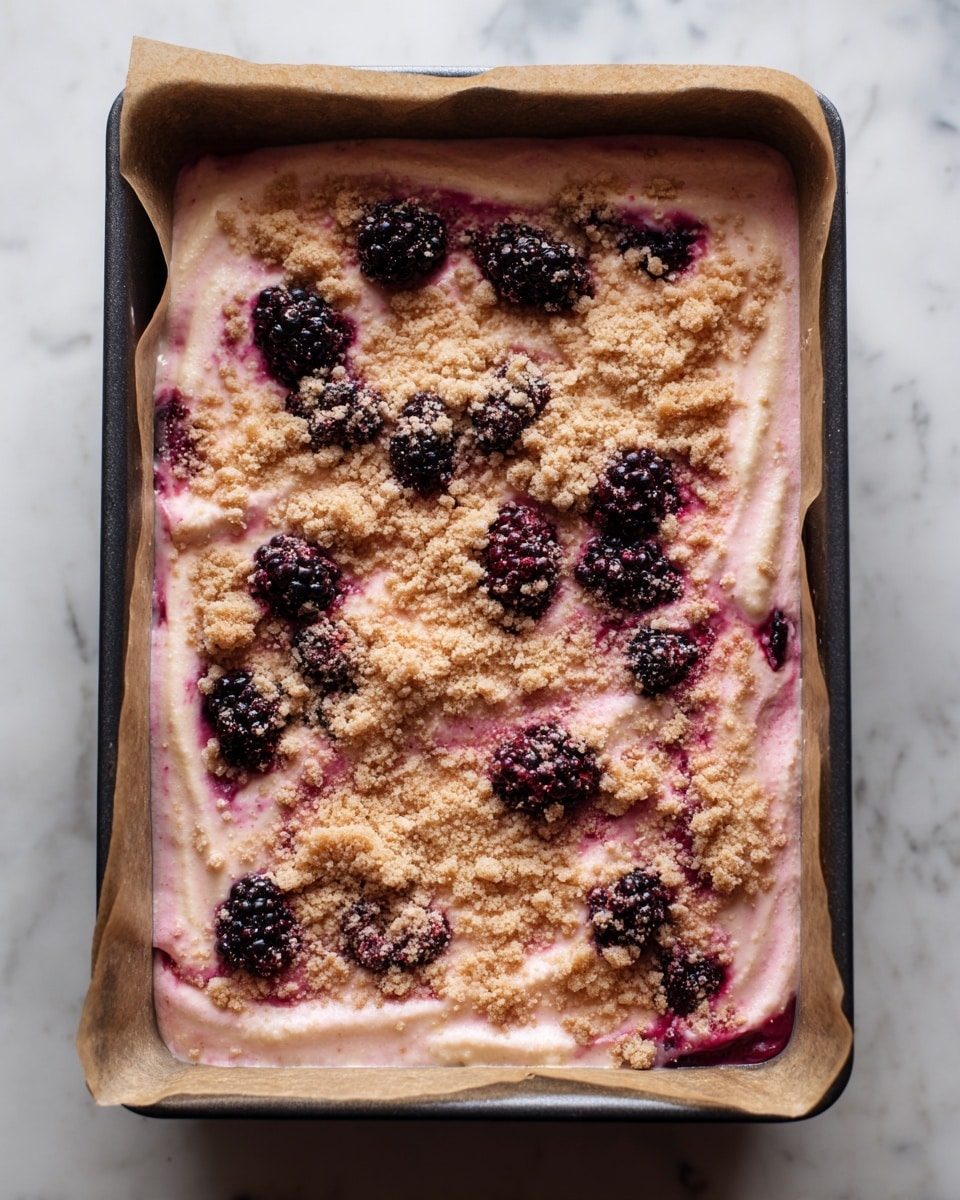 Berry Coffee Cake with Lemon Glaze Recipe - Recipe Image