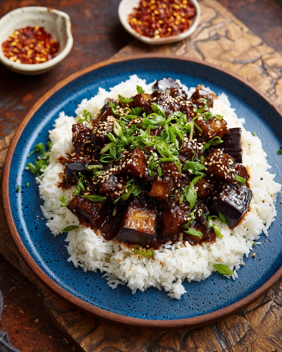 Sticky Teriyaki Eggplant Recipe