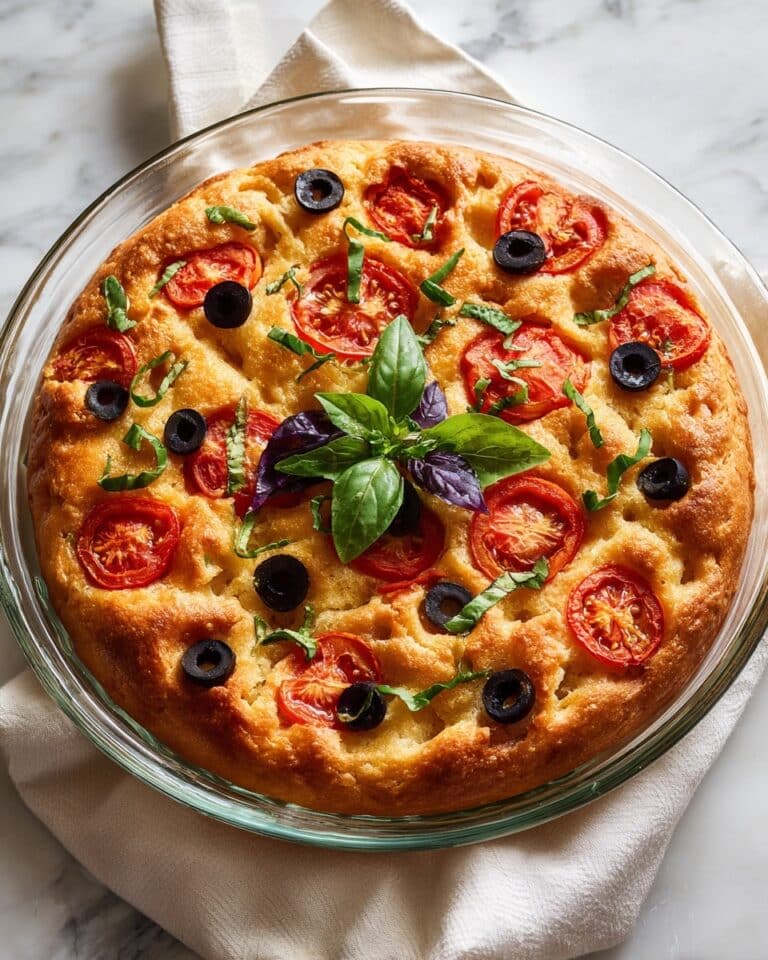 Homemade Focaccia Barese Recipe