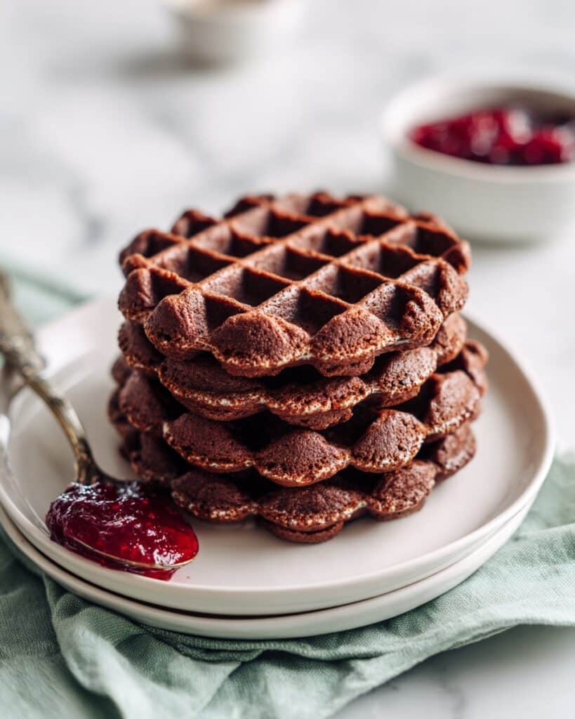 Keto Chocolate Chaffles Recipe