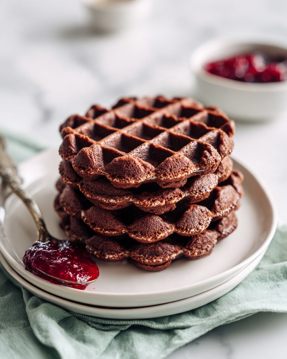 Keto Chocolate Chaffles Recipe