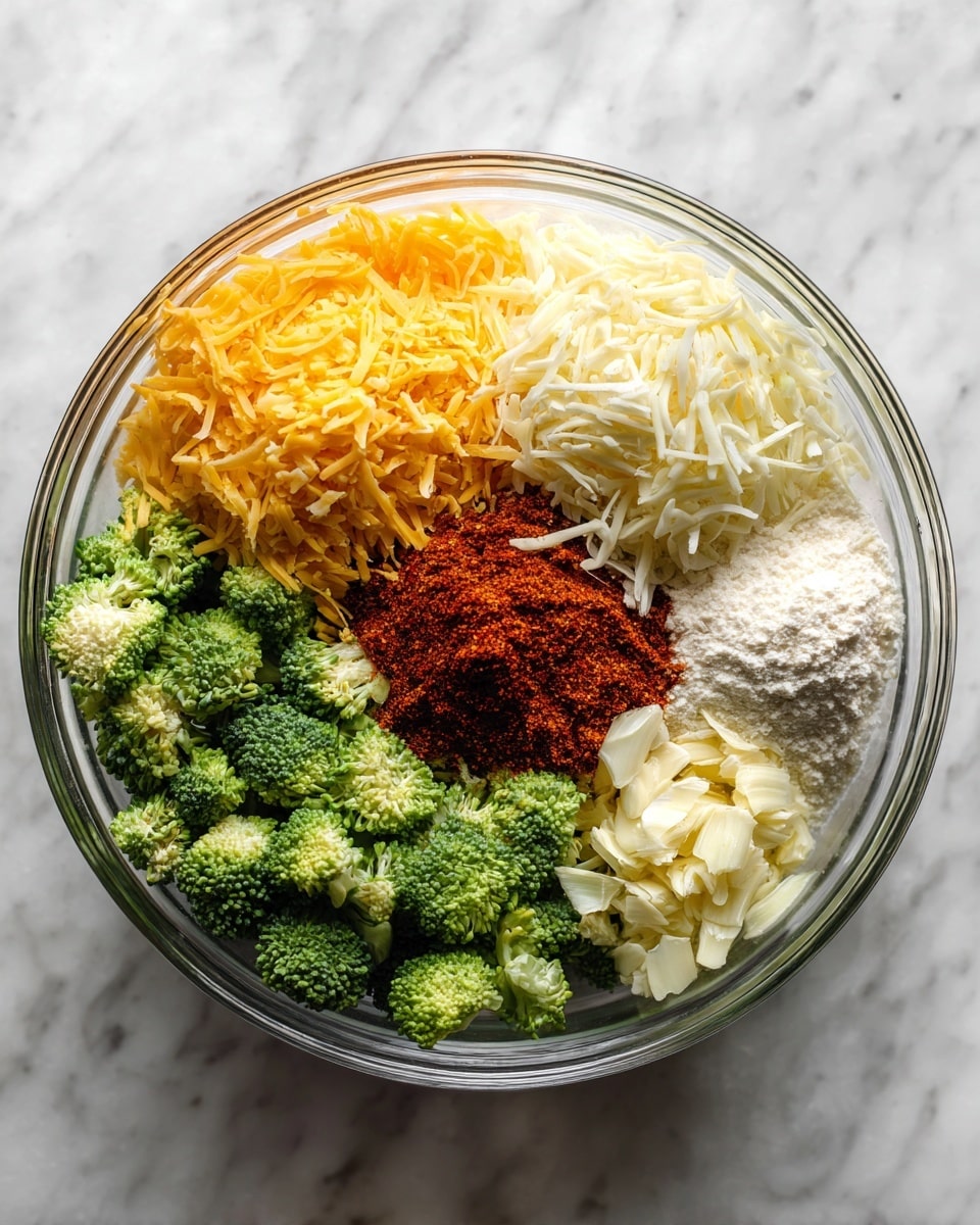 Crispy Broccoli & Cheese Fritters {Low-carb | Keto Option} Recipe - Recipe Image