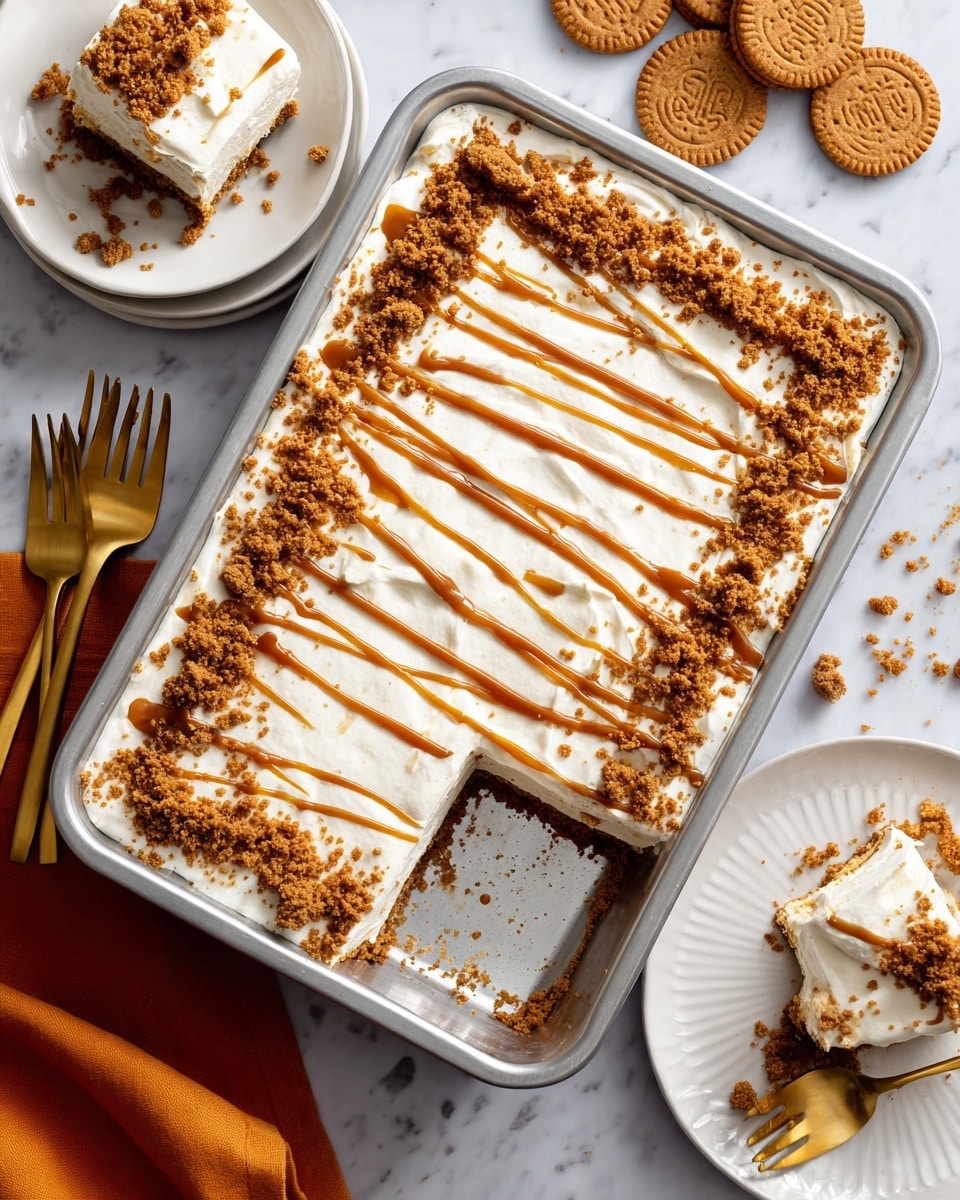 Biscoff Milk Cake Recipe