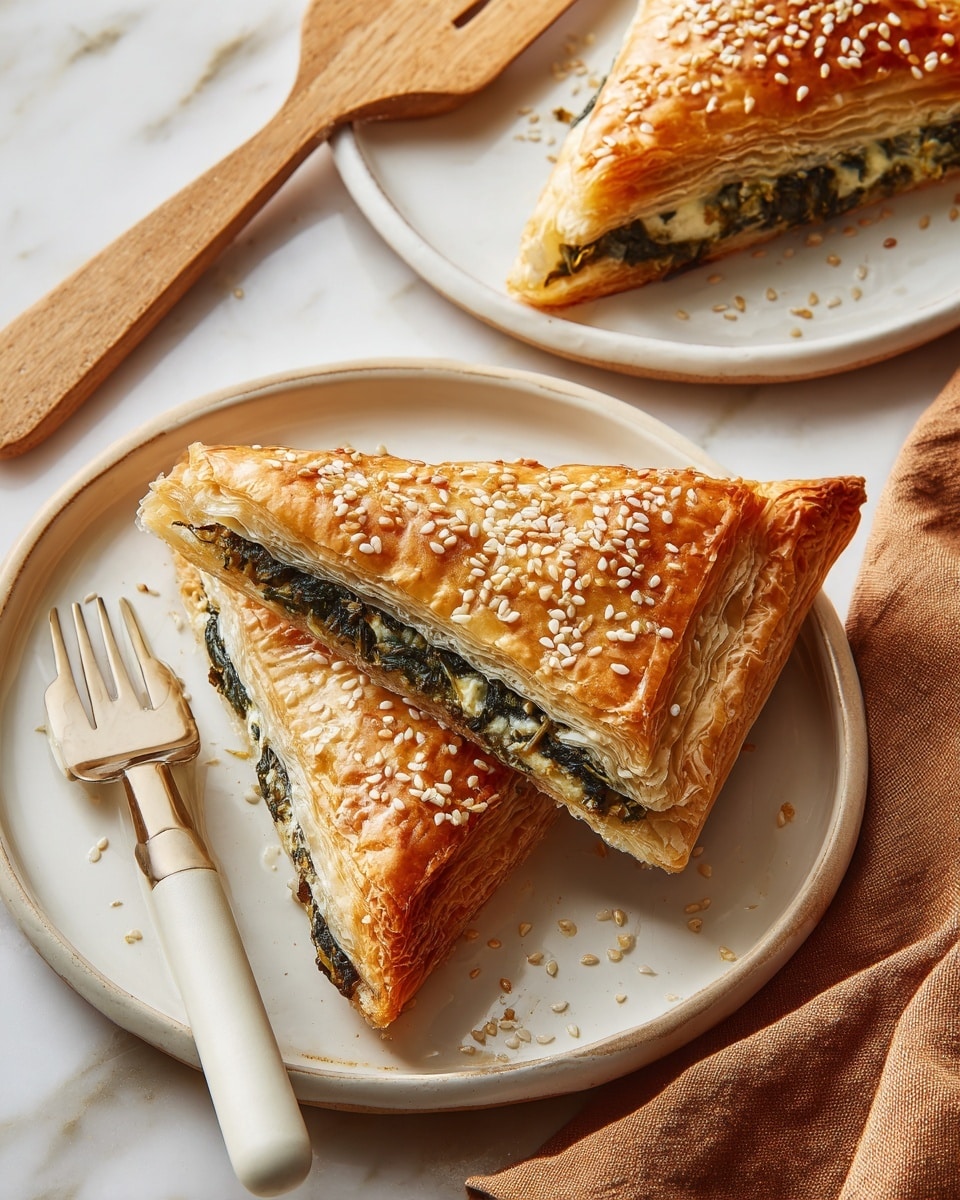 Spinach Feta Puff Pastry Recipe