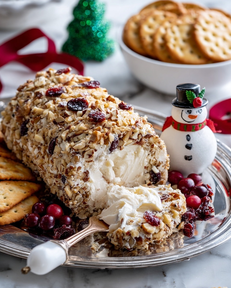 Cranberry Pistachio Goat Cheese Log Recipe