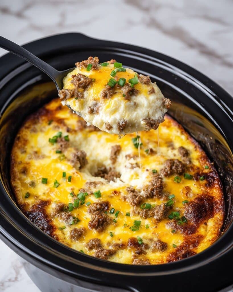 Crockpot Breakfast Casserole Recipe