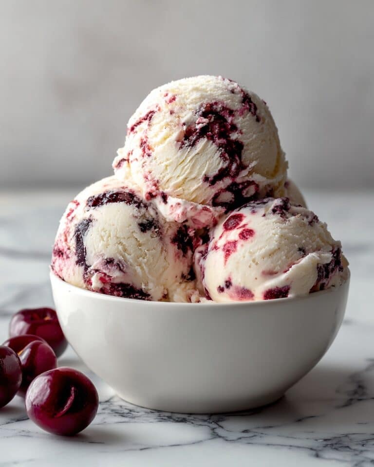 Homemade Black Cherry Ice Cream Recipe