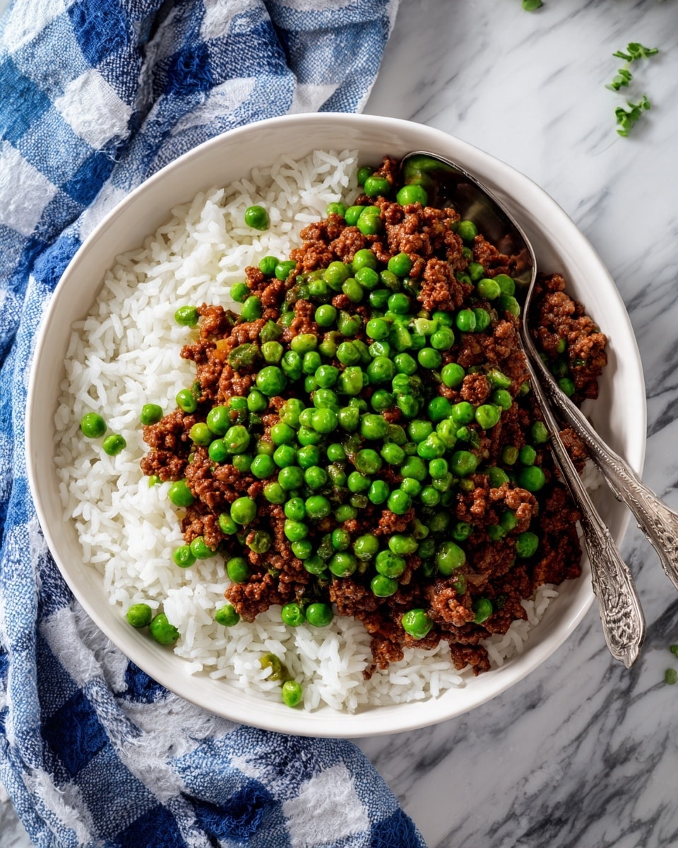 Gingery Ground Beef (Soboro Donburi) Recipe