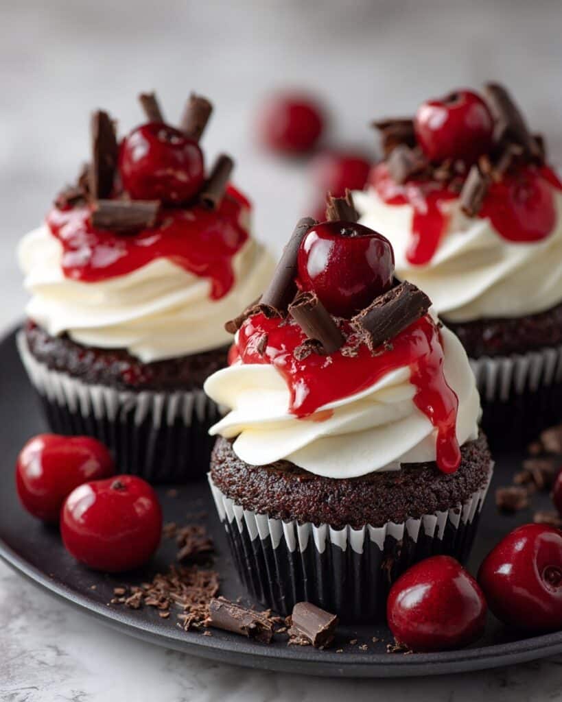 Black Forest Cupcakes Recipe