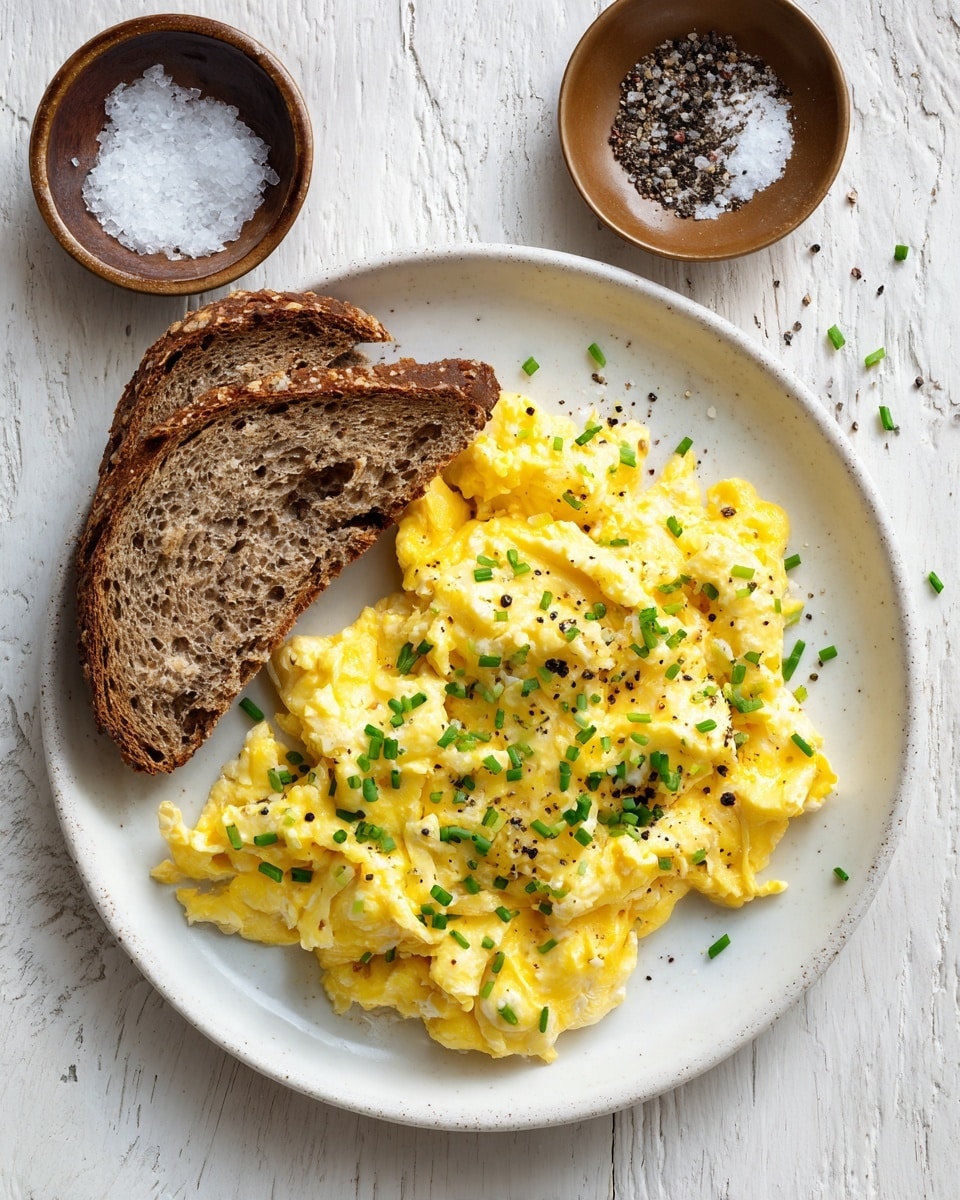 Soft Scrambled Eggs Recipe