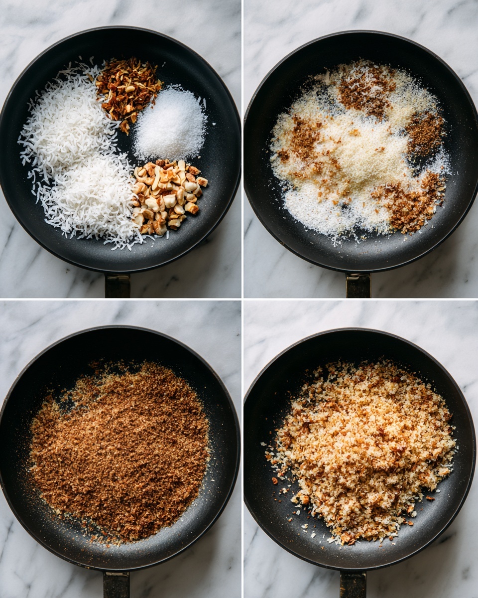 Nuts and Coconut Jaggery Ladoo Recipe - Recipe Image