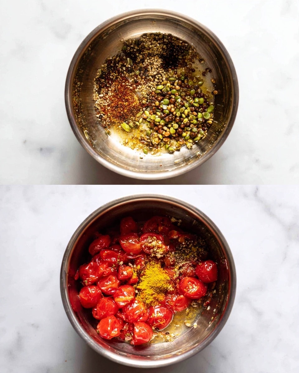 One Pot Rasam Rice (Instant Pot & Pressure Cooker) Recipe - Recipe Image