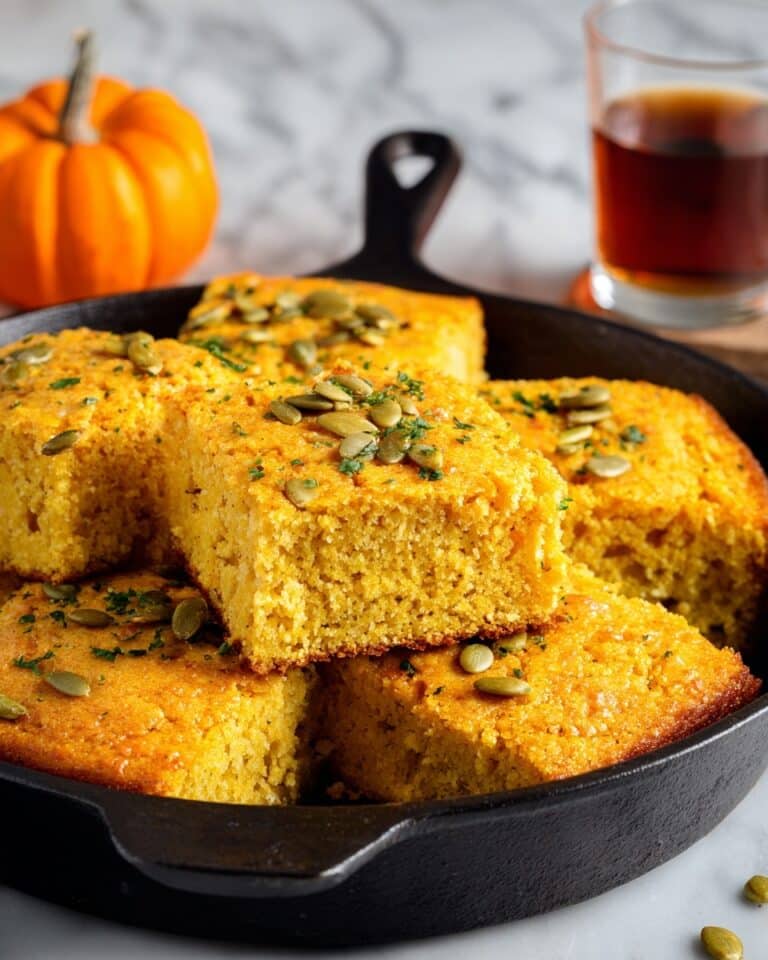 Pumpkin Maple Cornbread Recipe