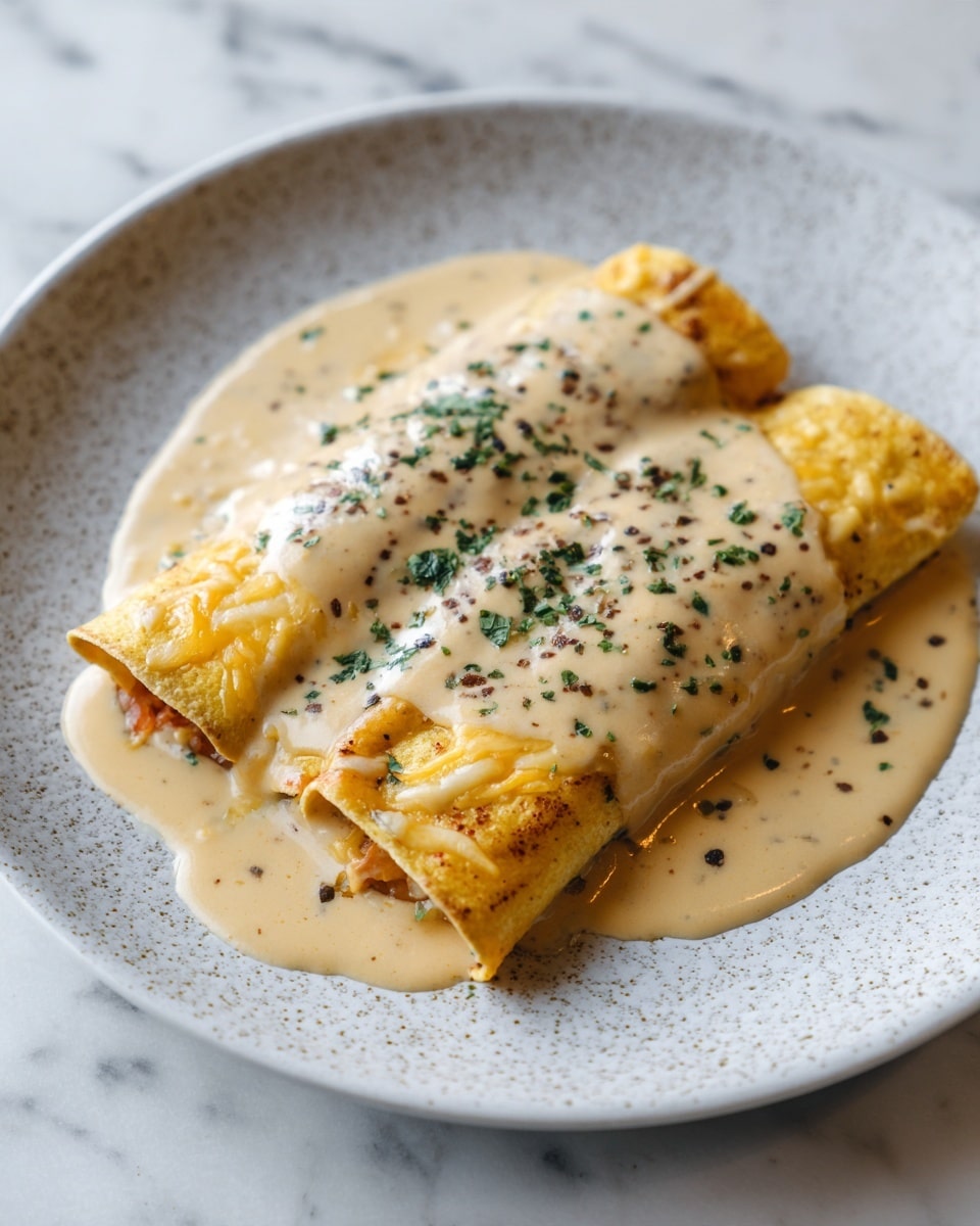 White Chicken Enchiladas Recipe