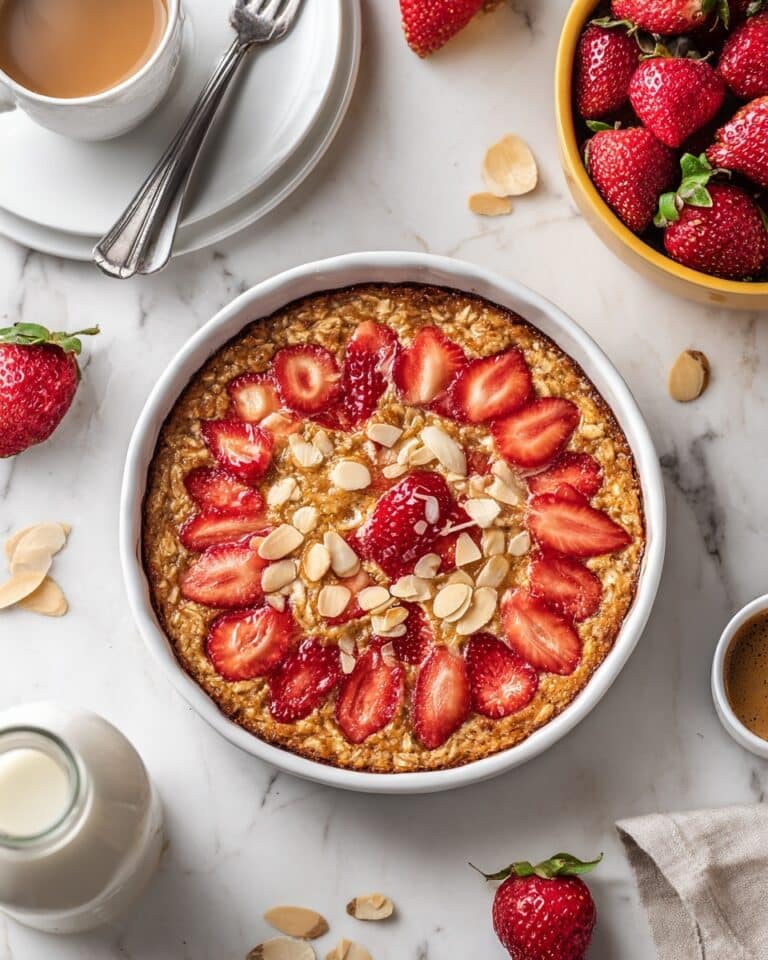Strawberry Baked Oatmeal Recipe