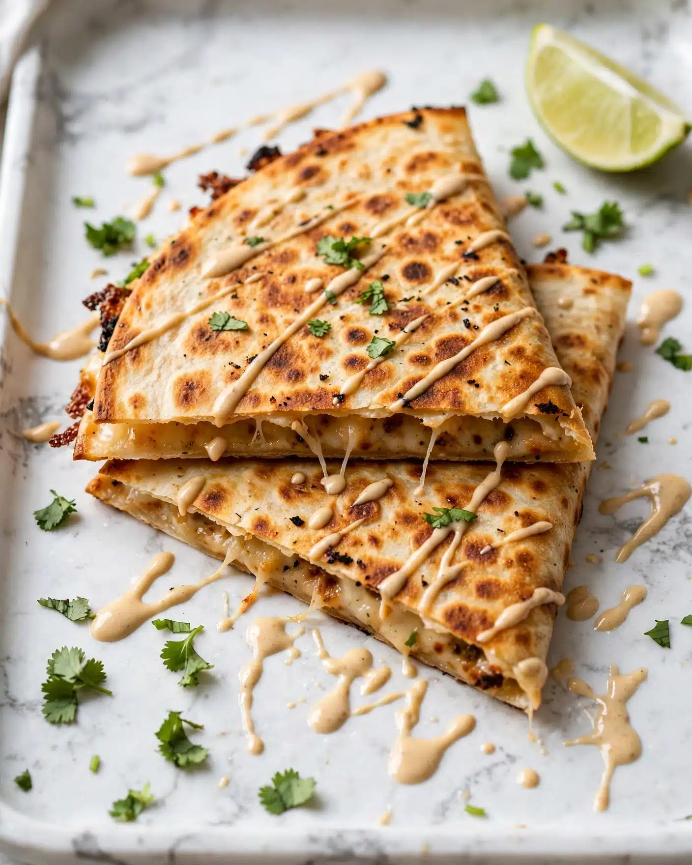 Easy Sheet Pan Chicken Quesadillas Recipe