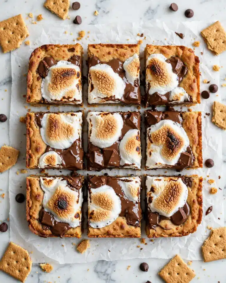 Graham's S'mores Cookie Bars Recipe