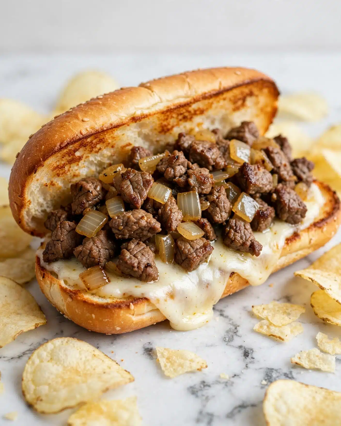 Ultimate Philly Cheesesteak Sandwiches Recipe