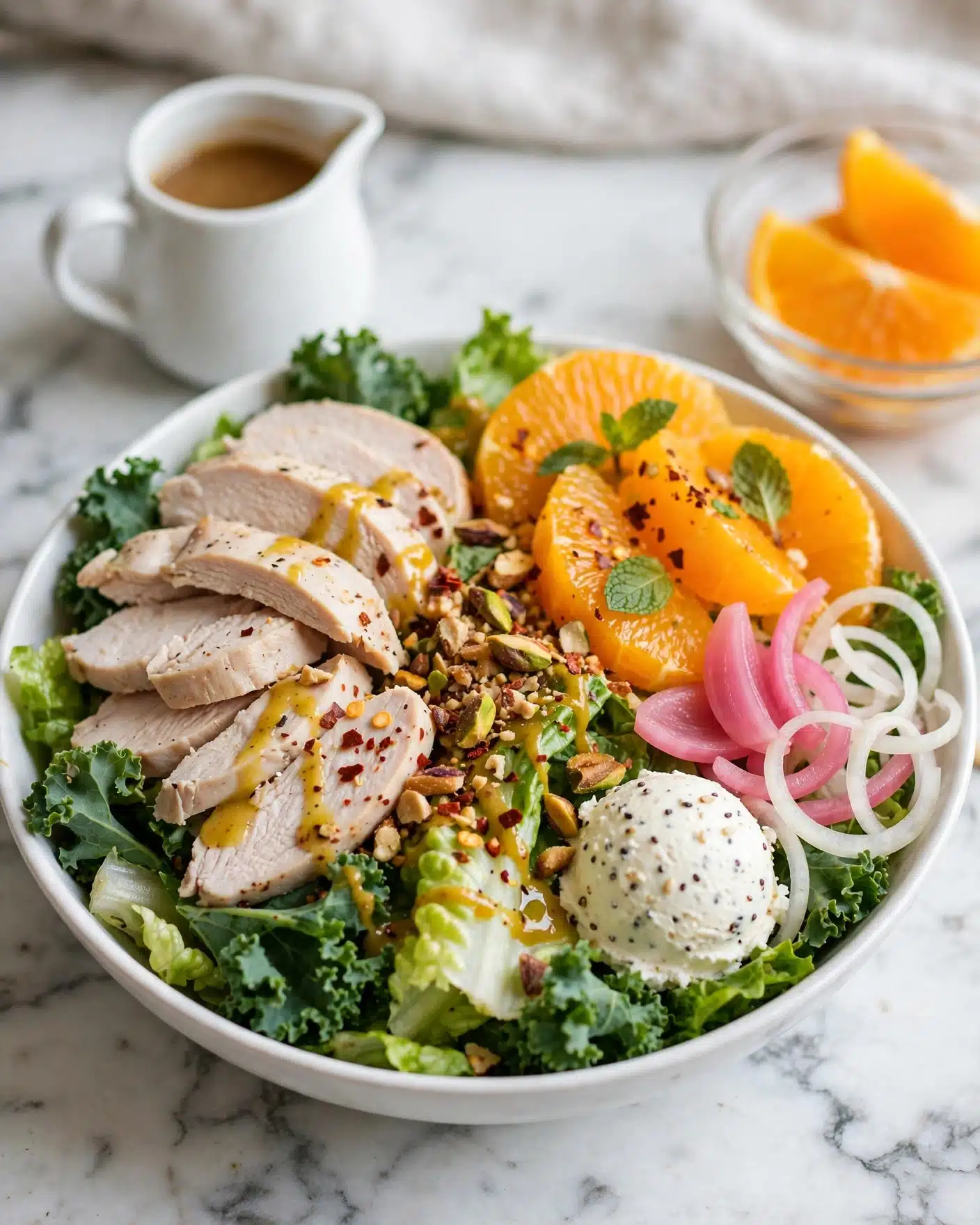 Citrus and Goat Cheese Green Salad (Mendocino Copycat) Recipe