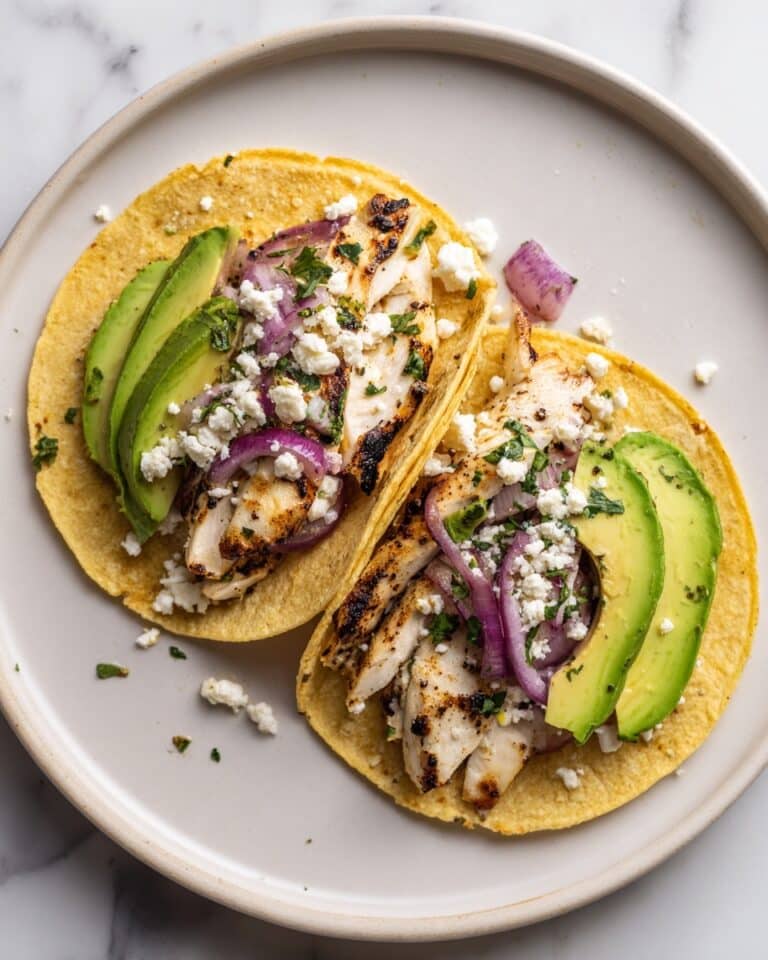 Cilantro Lime Chicken Tacos Recipe