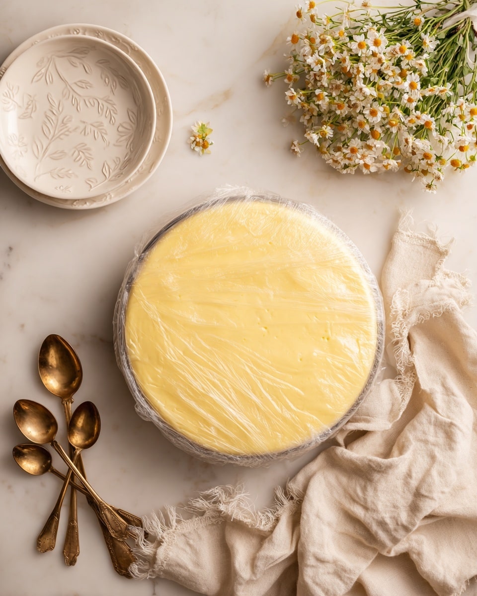 Yuzu Curd Cheesecake Recipe - Recipe Image