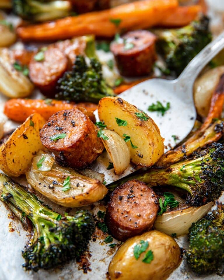 Sausage & Potatoes One Pan Meal Recipe