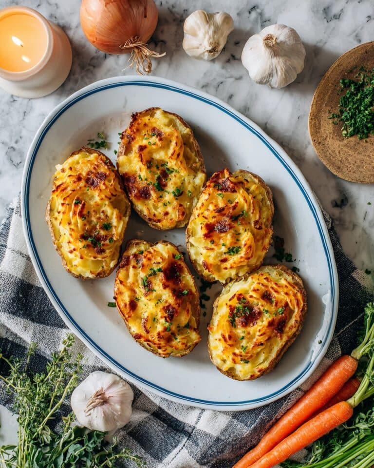 Shepherd's Pie Twice Baked Potatoes Recipe
