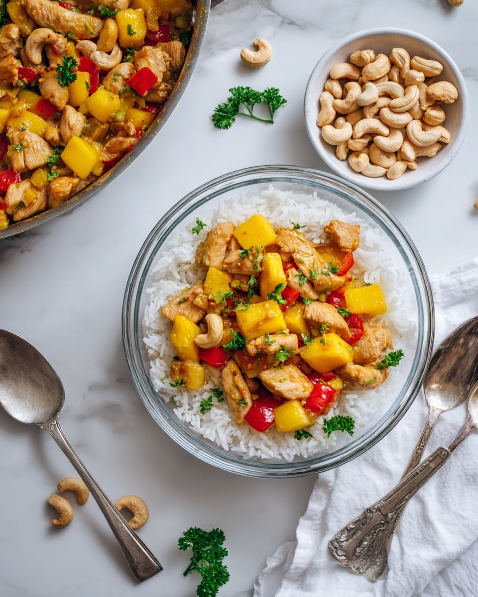 Thai Cashew Chicken Bowl Recipe