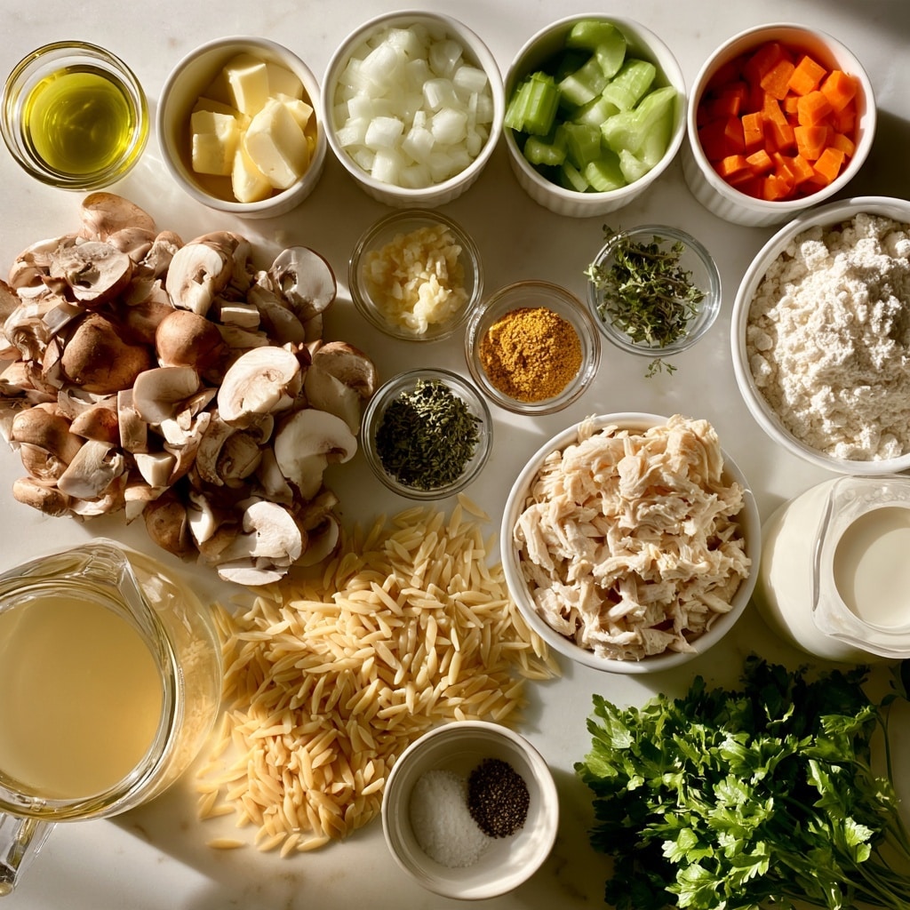 A black pot with white handles sits on a white marbled surface. Inside the pot, three groups of chopped vegetables are placed in separate sections: bright orange carrot cubes on the bottom left, light green celery pieces at the top left, and white onion pieces on the right side. The vegetables rest on a thin layer of melted butter that covers the pot's base. The photo taken with an iphone --ar 4:5 --v 7