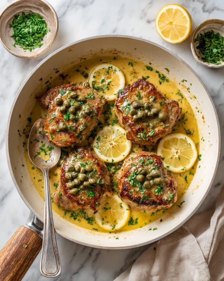 Lemon Butter Chicken Piccata Recipe