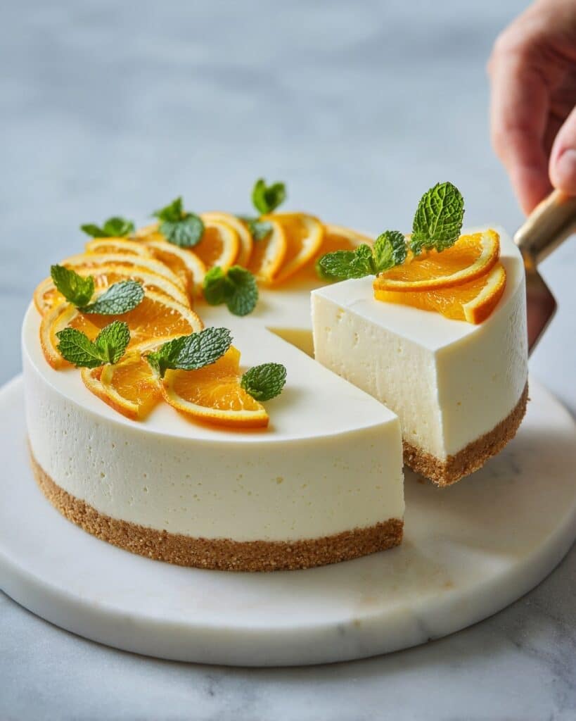 Fresh Orange Cake with Cream Cheese Frosting Recipe