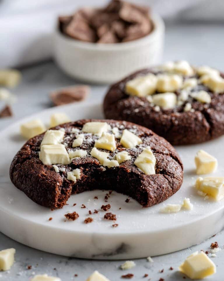 Chocolate Cookies and Cream Cookies Recipe