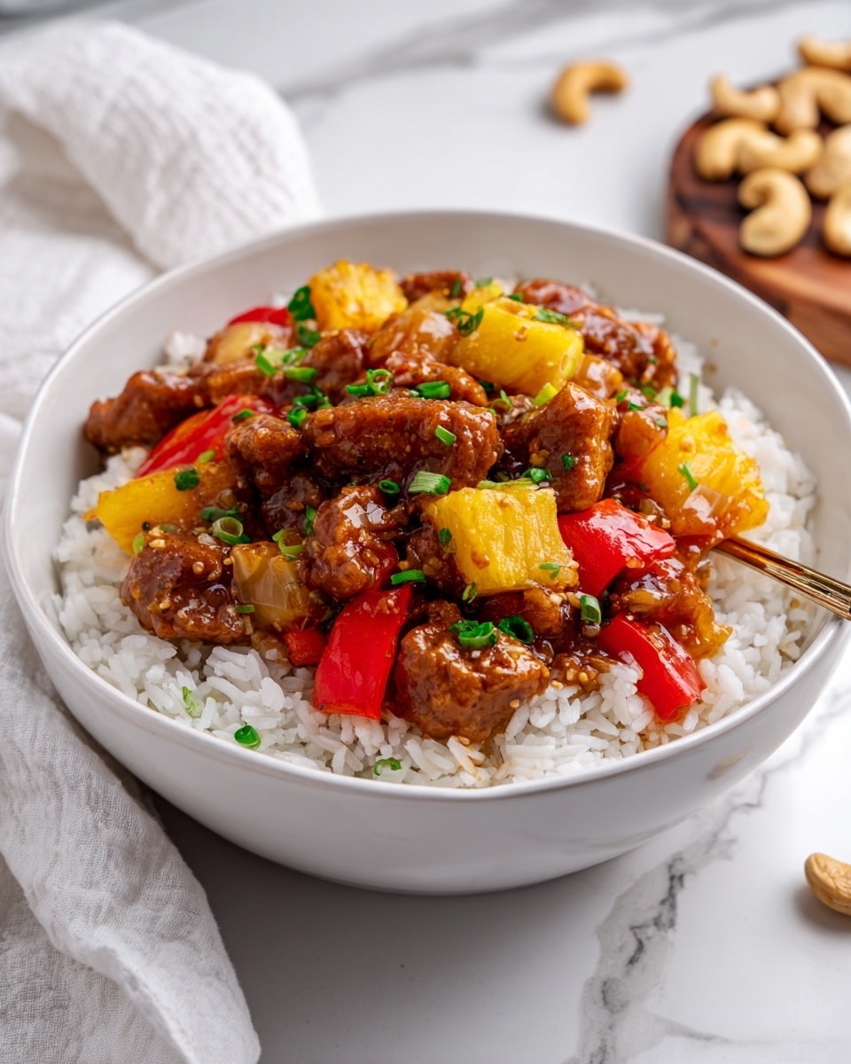 Sweet and Savory Pineapple Chicken Stir Fry Recipe