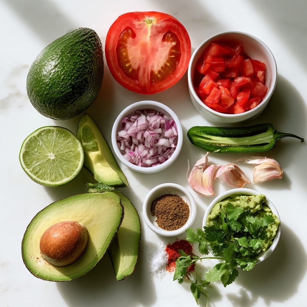 In the left part of the image, a white bowl sits on a white marbled surface, filled with six avocado halves arranged in a circular pattern, each showing their creamy light green flesh with hollow pits at the center, the edges bright green and smooth. On the right, the same white bowl on the same surface now holds mashed avocado with a chunky texture, vibrant green in color, and a silver fork resting inside, partially covered with the creamy mix. Photo taken with an iphone --ar 4:5 --v 7