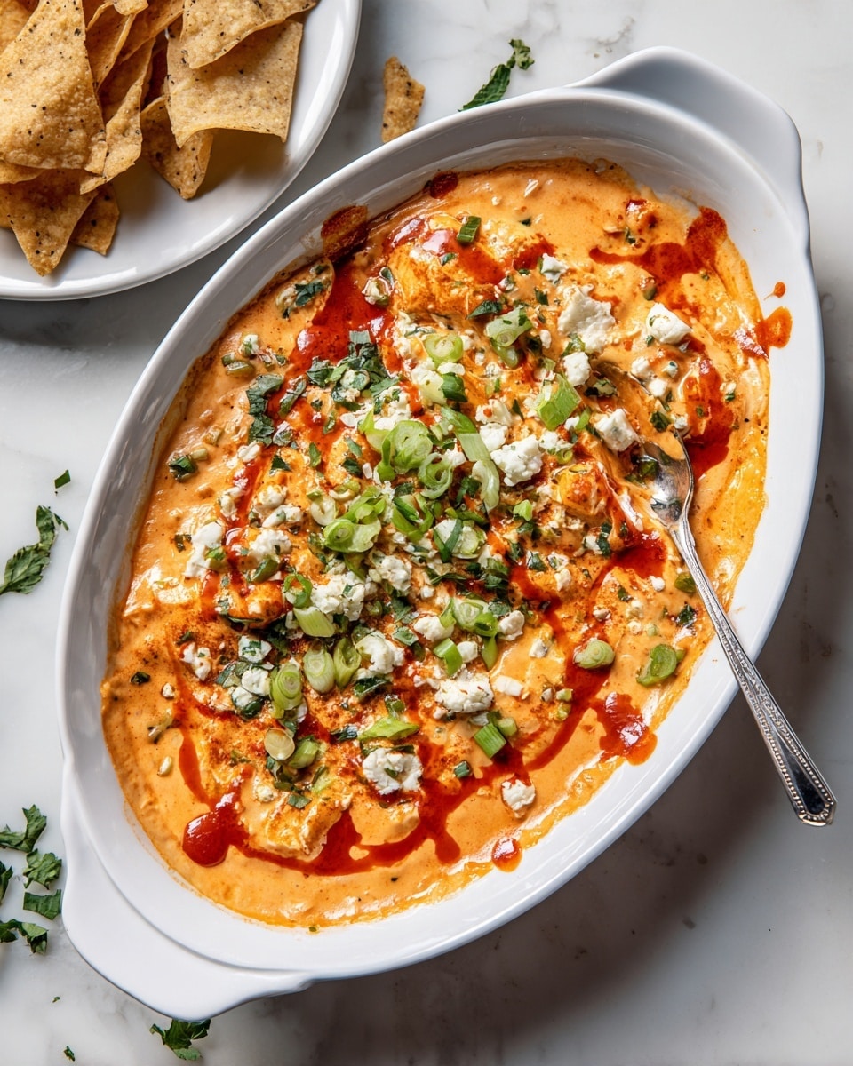 Healthy Buffalo Chicken Dip Recipe
