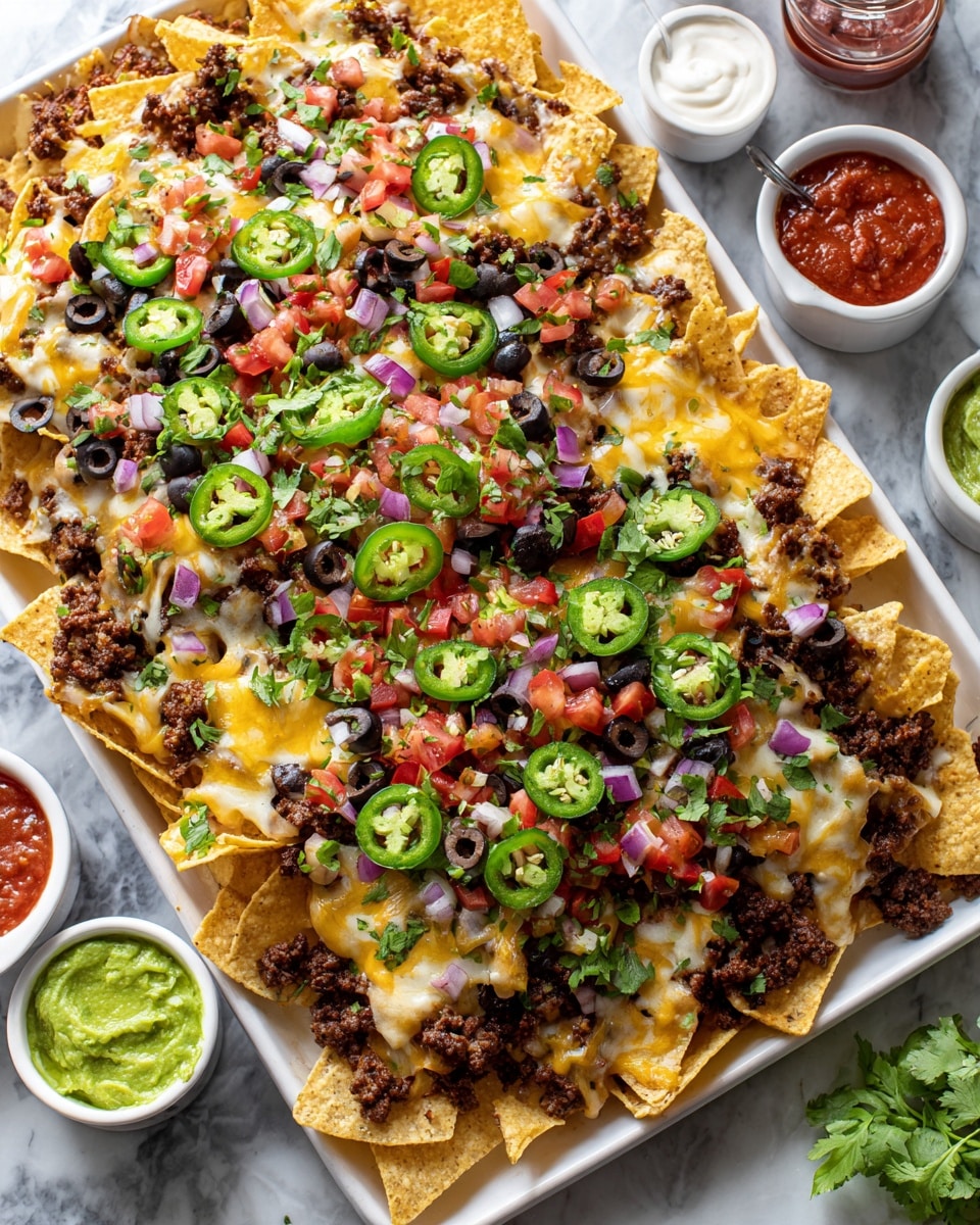 Beef Sheet Pan Nachos Recipe