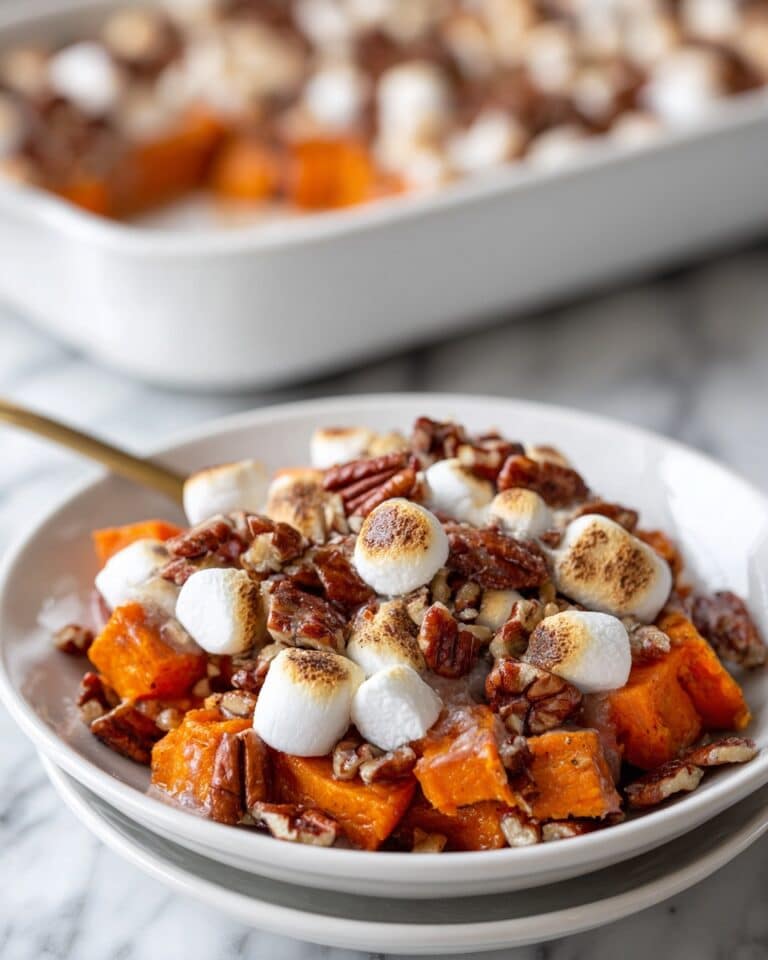 Molasses Glazed Sweet Potatoes Recipe