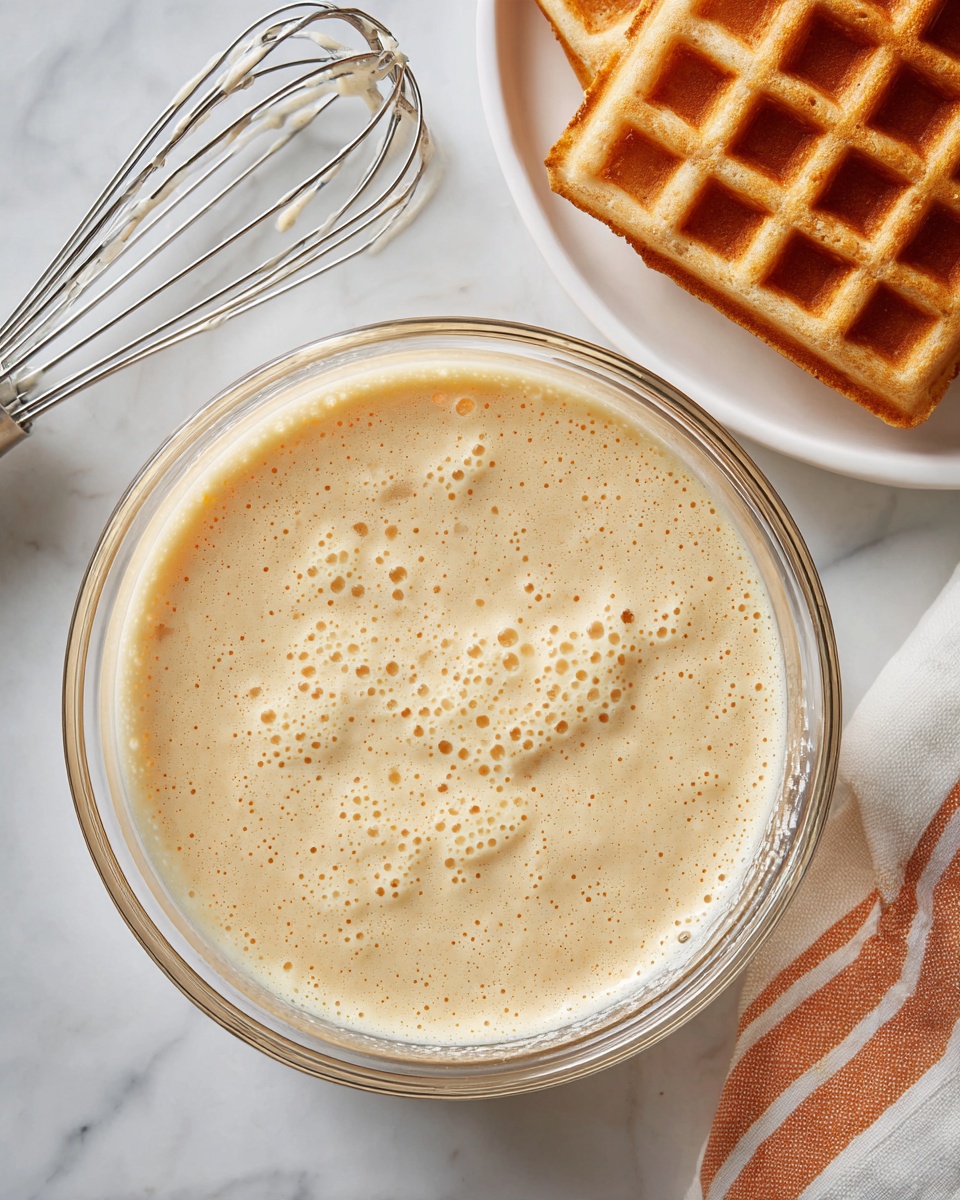 Cinnamon Roll Waffles Recipe - Recipe Image