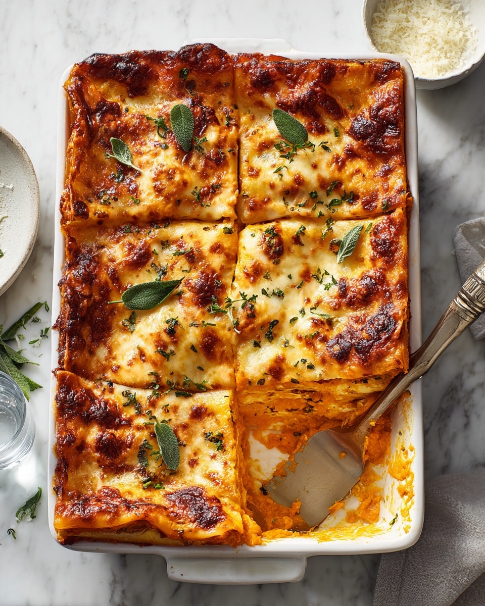 Roasted Butternut Squash Lasagna Recipe