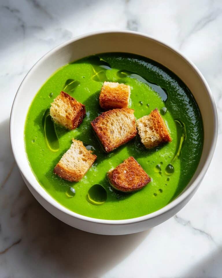 Super Green Sheet Pan Soup Recipe