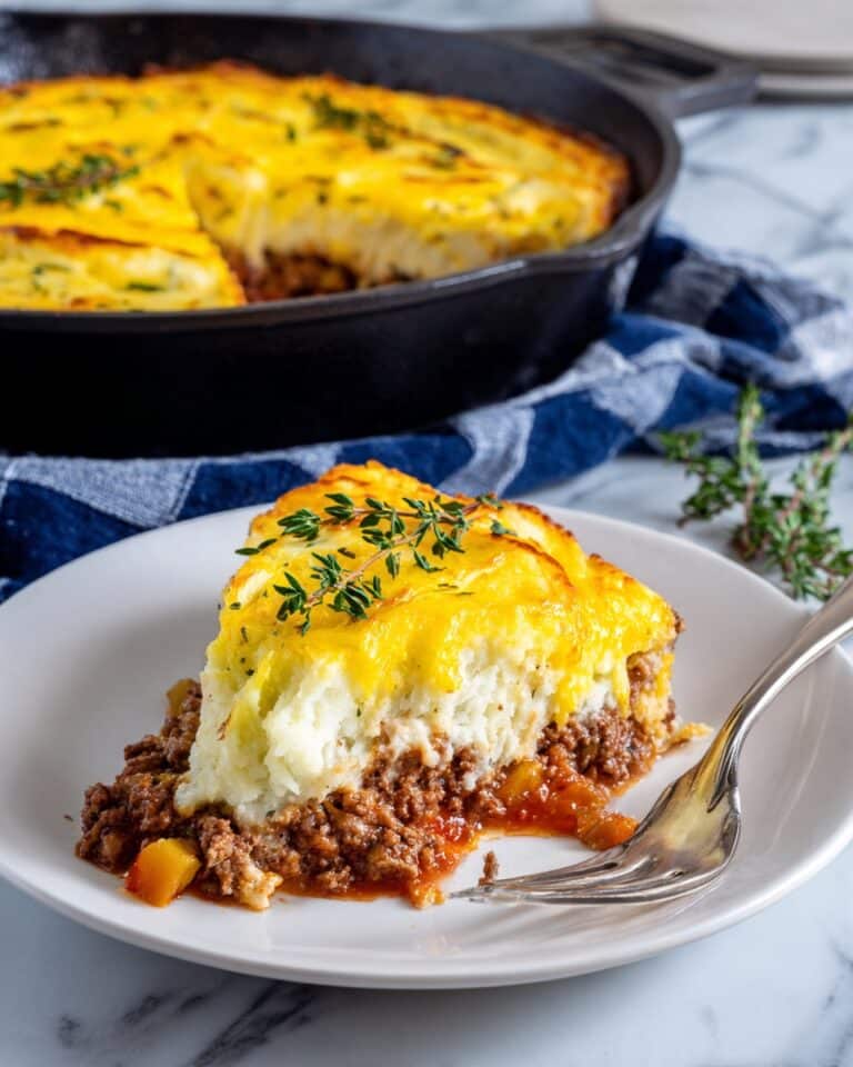 Cottage Pie with Cheese Recipe