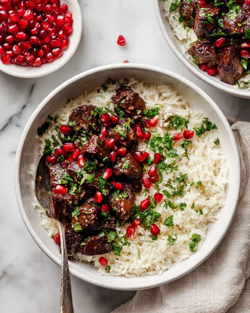 Tender Spiced Pomegranate Chicken Recipe