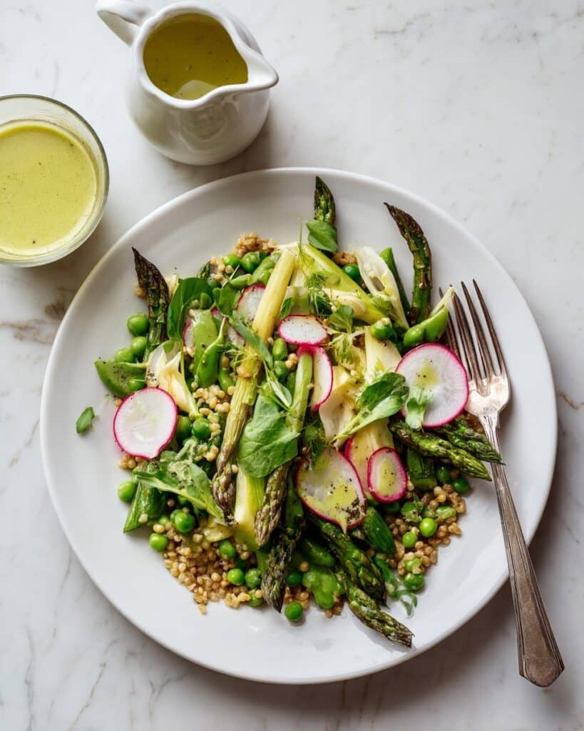 Sorghum and Shaved Asparagus Salad Recipe