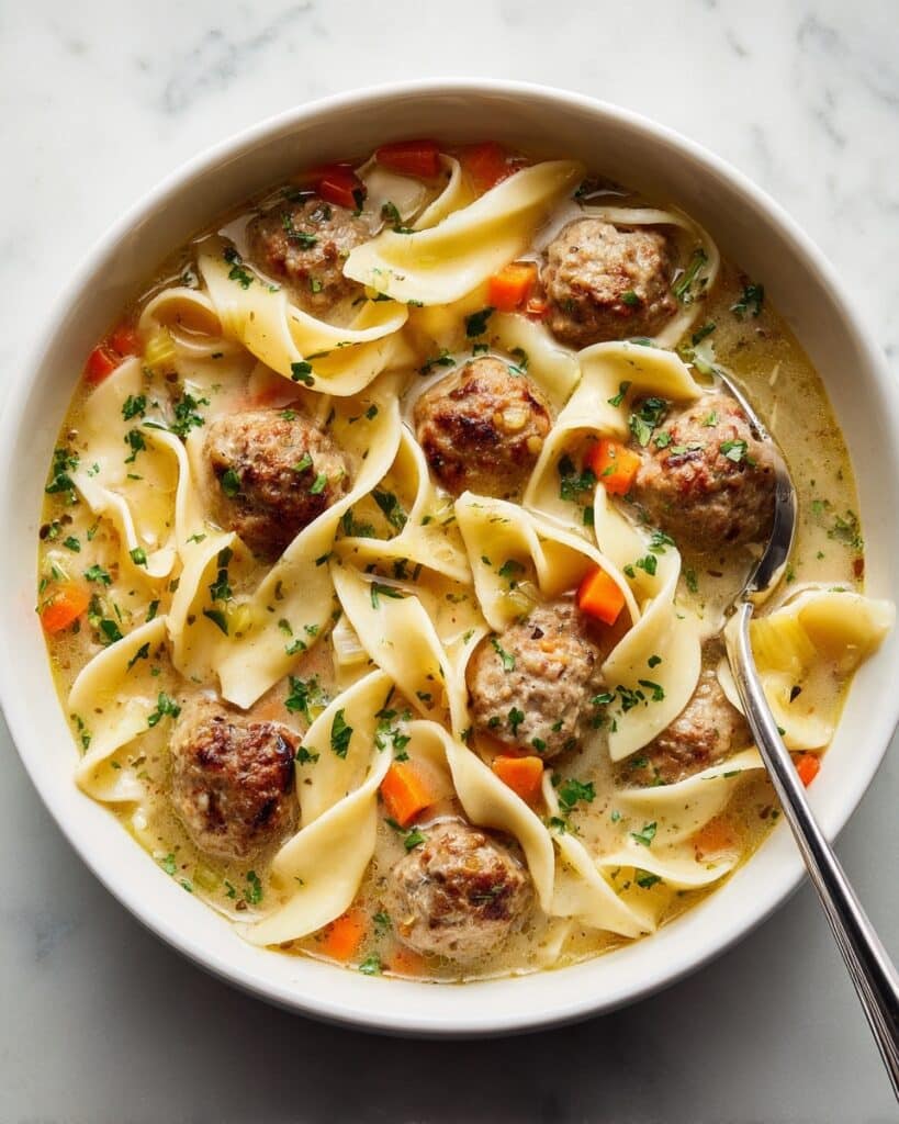 Swedish Meatball Soup Recipe